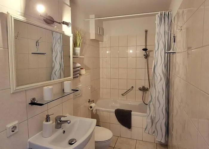 Daire Ferienapartment Haus Am Gruen 2 